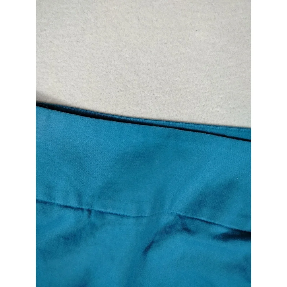 Lafayette 148 New‎ York Skirt Womens 4 Blue Stretch Cotton Pencil Knee Length